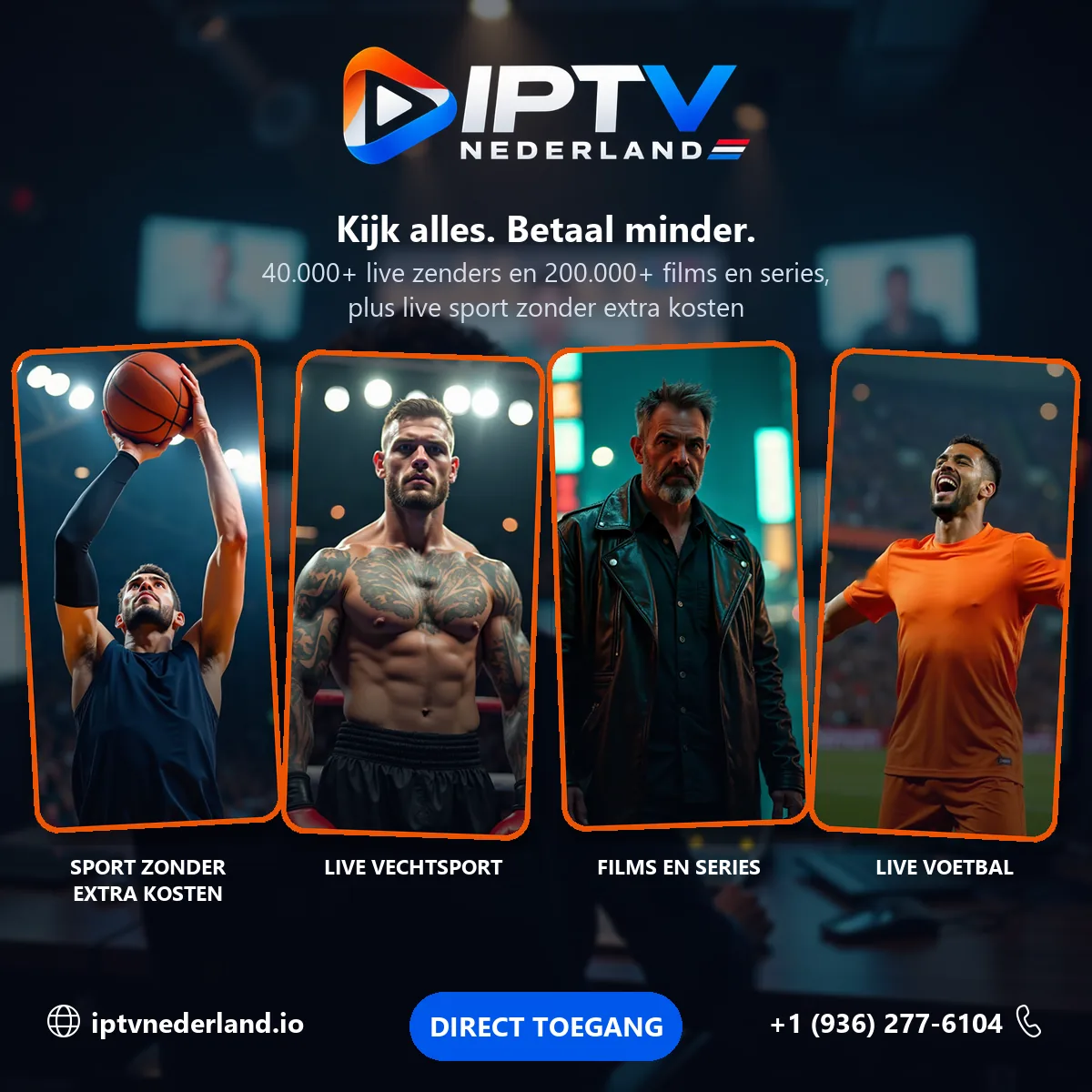 IPTV 6 months from IPTV Nordic TV: 40,000+ channels and 200,000+ films and series